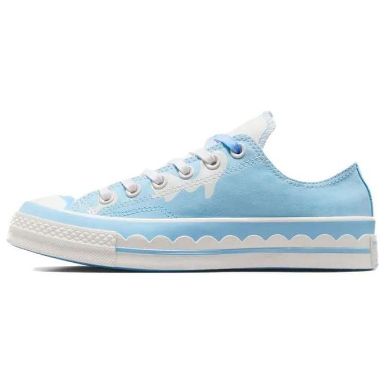 Converse 1970s Refreshing Durable Breathable Low-Top Canvas Shoes Women sneaker Blue A10948C