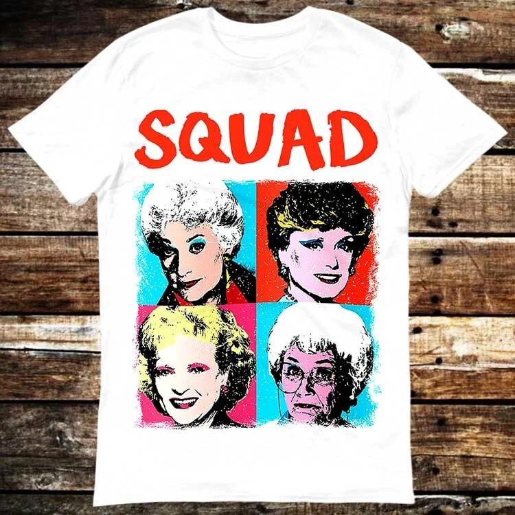 Golden Girls Squad Stardust 80s 90s Tv Show Retro T Shirt 6039 2XL