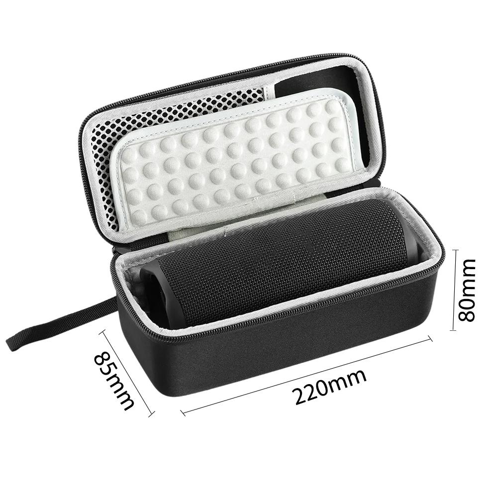 TPU/EVA Hard Carrying Case Storage Box for JBL Flip 6 Bluetooth Speaker Case Portable Travel Waterproof Organizer for JBL Flip6