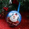 Christmas Round Gift Boxes Ball Shaped Tinplate Xmas Tree Hanging Ornament Christmas Candy Jar Cans New Year Navidad Decorations