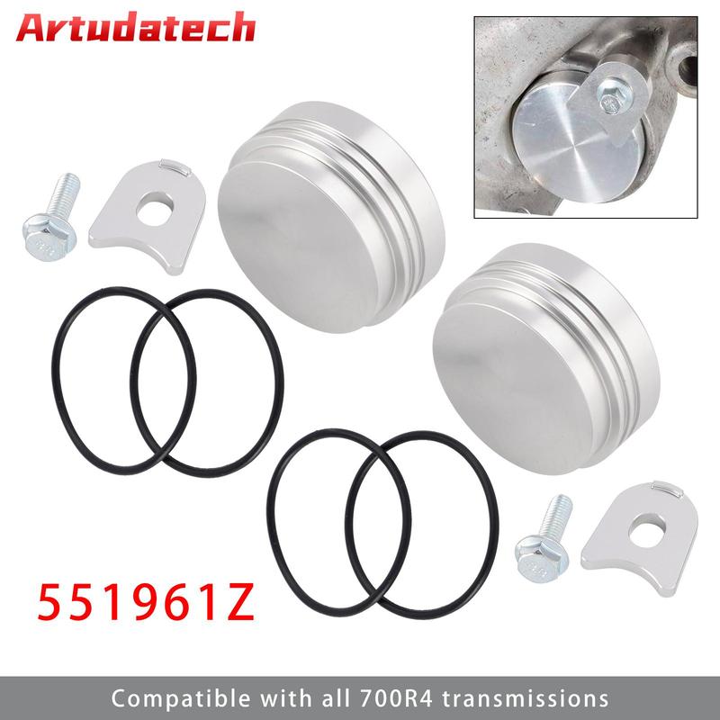 Artudatech 2 Pack 700R4 Speedometer Sensor Port Plug 551961Z For Chevy Transmission SBC 305