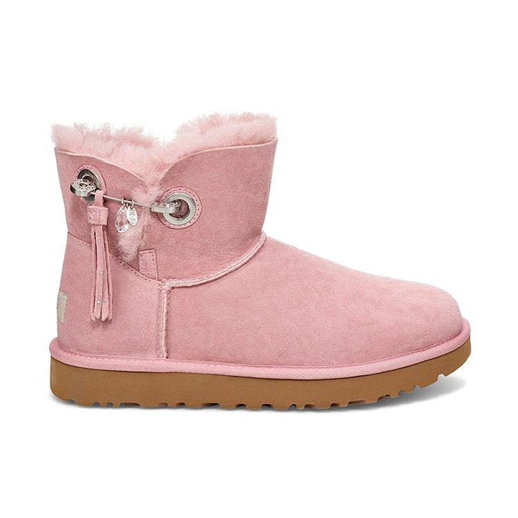 UGG Josey Fleecegefütterte Schneestiefel Damenstiefel Kristallrosa 1019627-PCRY