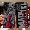 Case for Samsung Galaxy A52S A72 A54 A56 A55 A35 A17 A52 A73 A33 A34 A36 A53 A16 A15 A14 A23 Phone Cover Marvel Deadpool