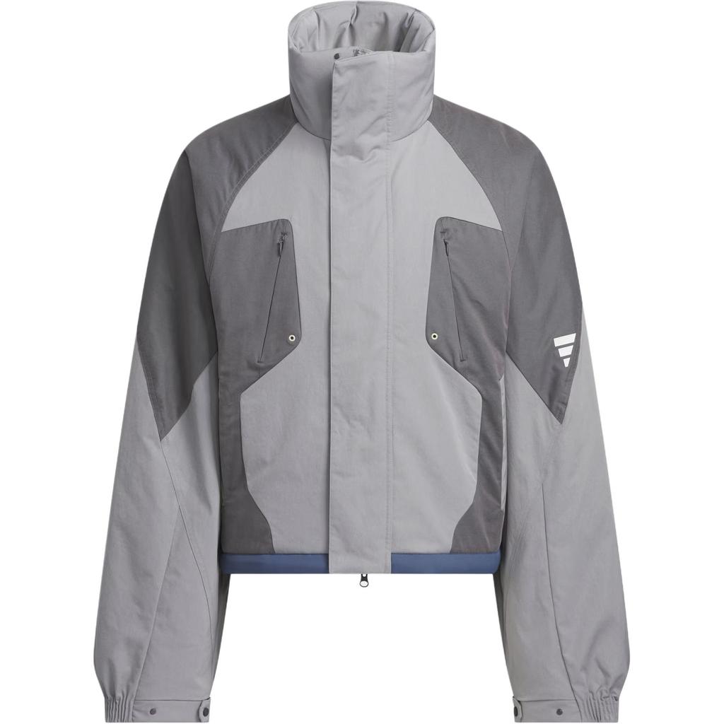 Adidas Fustl P Jacket 4 Comfortable Versatile Warm Sports Casual Cotton Coat Men Jacket Gray JM6146