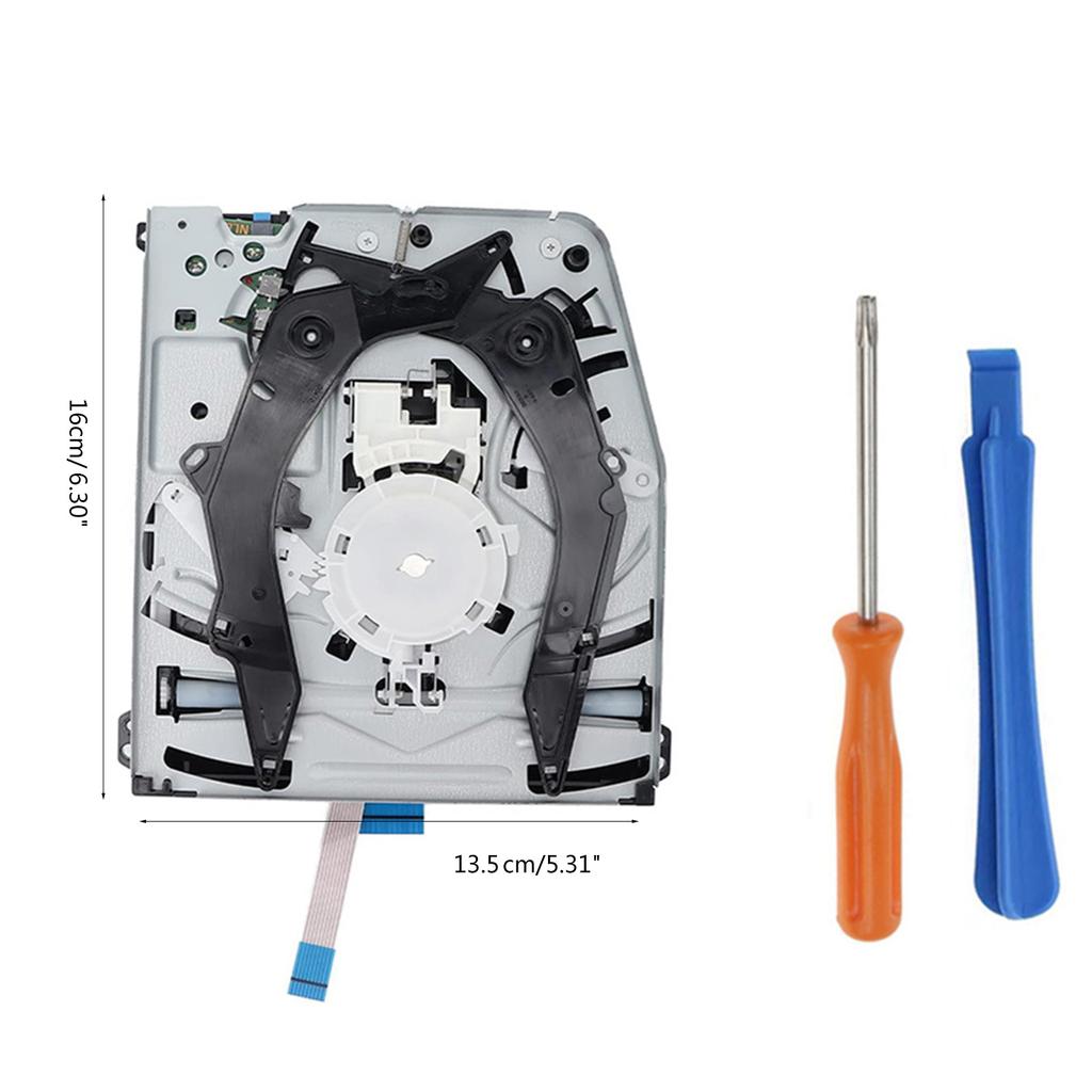 Replacement Enclosure Game Console Blu-ray DVD ROM Disk Drive CD Drive with Opening Tool for PS4 Slim CUH-2000/CUH-2100