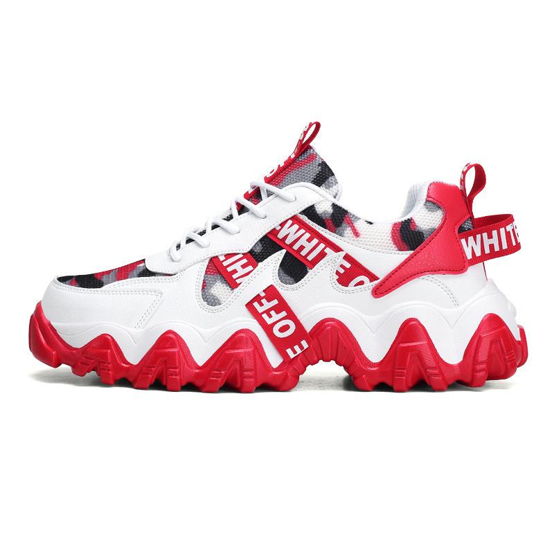 Dad Shoes 2024 New Sports and Leisure Shoes Spring Men's Thick-soled Heightening Shoes Guochao Douyin Live Broadcast Men's Shoes