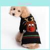 Christmas Santa Pet Sweater Knitted Wool For Small Dogs And Cats