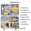 108-Piece Household Hardware Tool Kit for Car Repair and Home Use