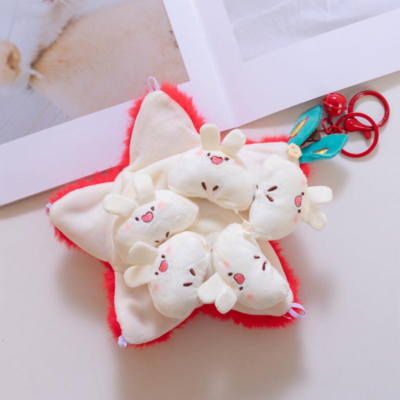 Cute Fruit Plush Doll With Lucky Words For Home Decor And Gift Giving
