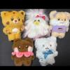New Ver.2 Wonhee Moka Plush Pendant Toy CuteIroha Minju Iroha Cos Animal Keychain Stuffed Doll Backpack Pendant For Fans Gifts