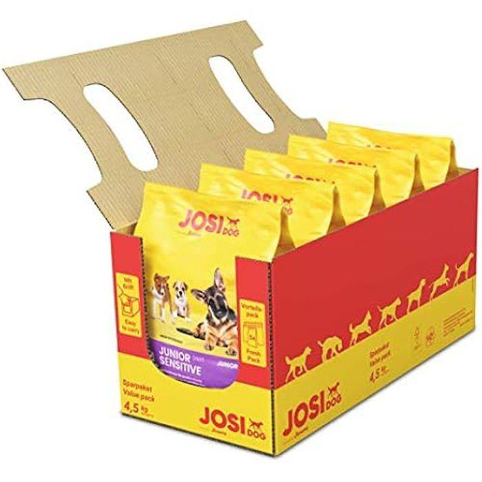 Croquettes Pour Chiots - JOSIDOG - Junior Sensitive - 5x900g - Digestion Sensible - Sans Gluten