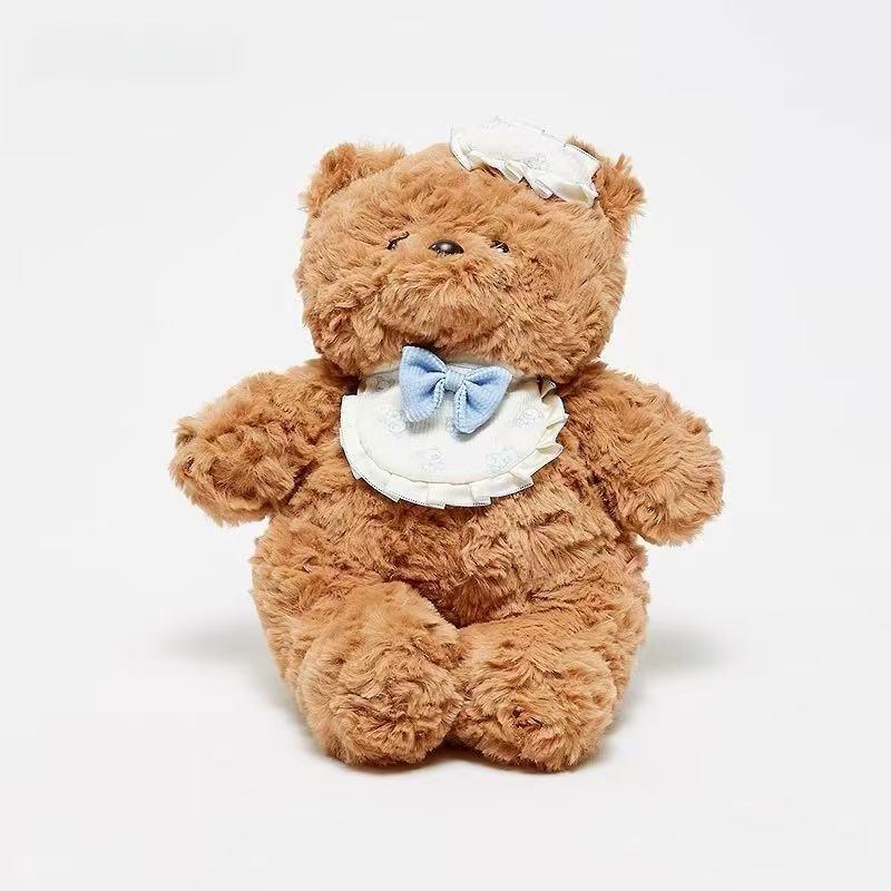 Cake Birthday Teddy Bear Plush Toy Stuffed Animal Doll Decoration Kids Gift