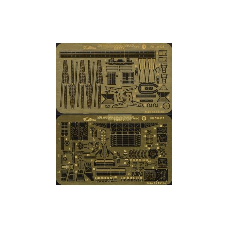 fly hawk model 1/700 american navy aircraft carrier essex (For Trumpeter 05728/29/30) parts for plastic models FLYFH700025