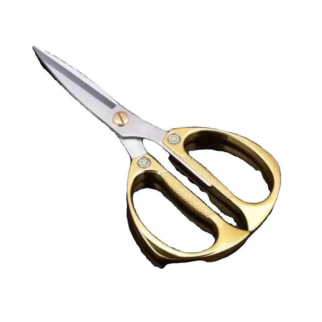 Heavy-Duty Stainless Steel Kitchen Scissors for Chicken, Paper, and Fabric Cutting