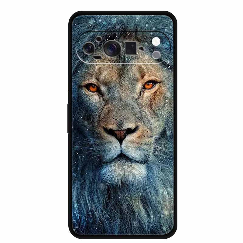 Soft Cover For Google Pixel 10 Pro Case Silicone Gradient Marble Cool Wolf Funda Cover for Google 10 Pro Pixel10 Pro Capa Coque