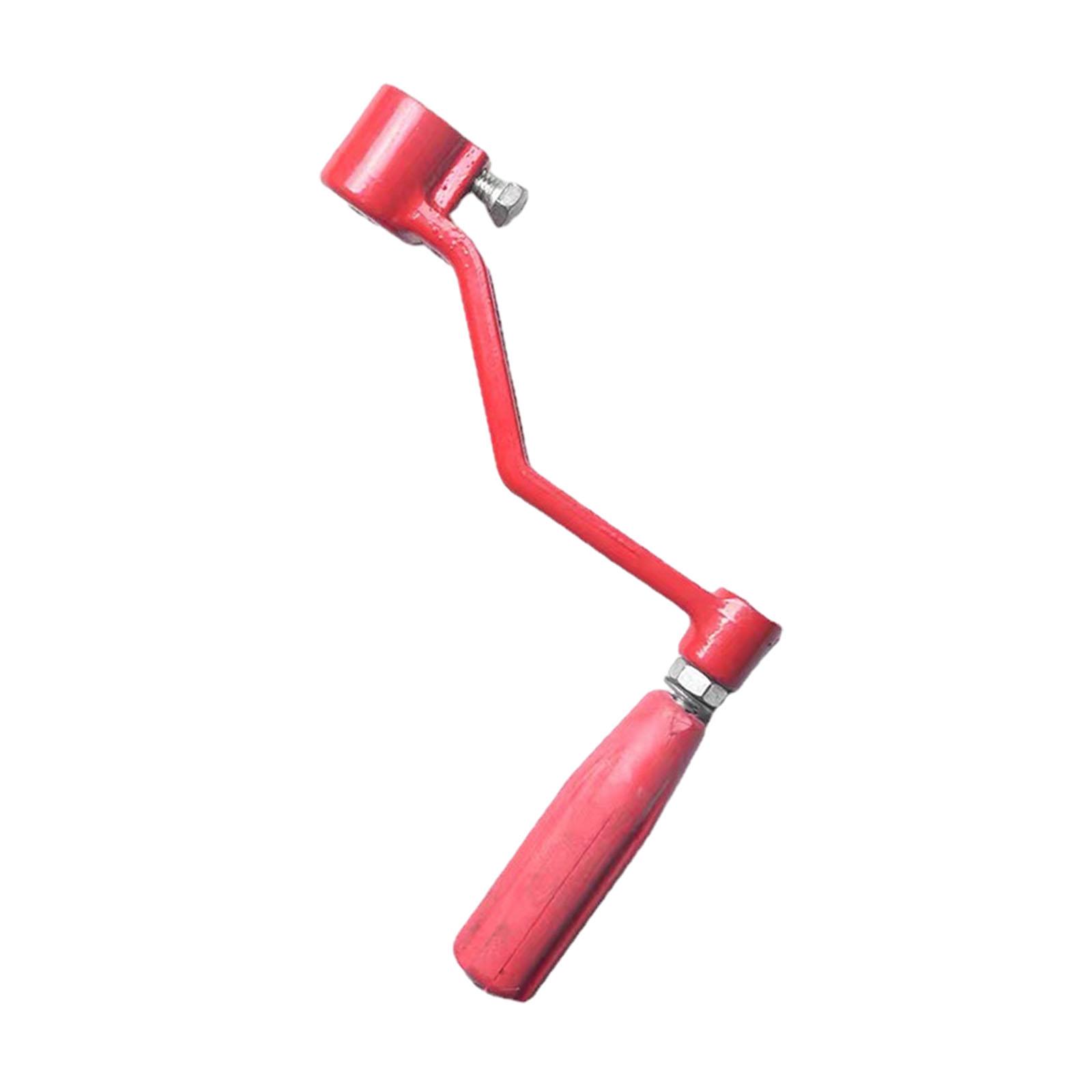 Honey Extractor Handle Professional Ergonomic Grip Easy Installation Replace Part Beekeeping Frame Supplies Dispenser Grip rosso