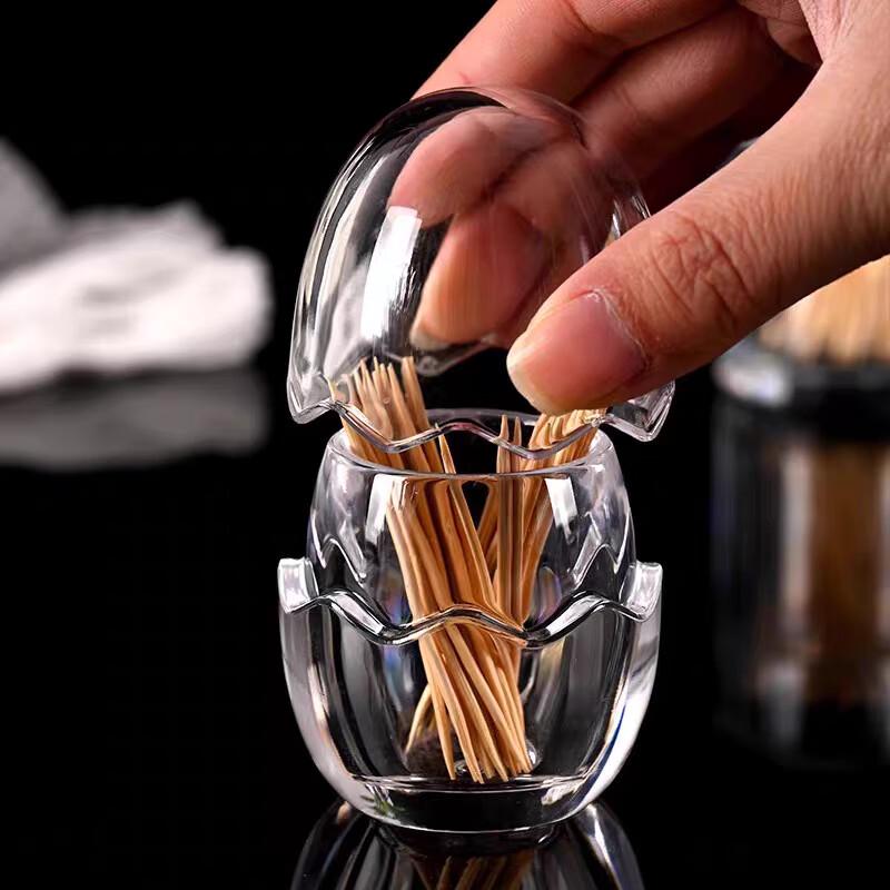Zhi Shi Commercial Acrylic Toothpick & Powder Bottle Dispenser