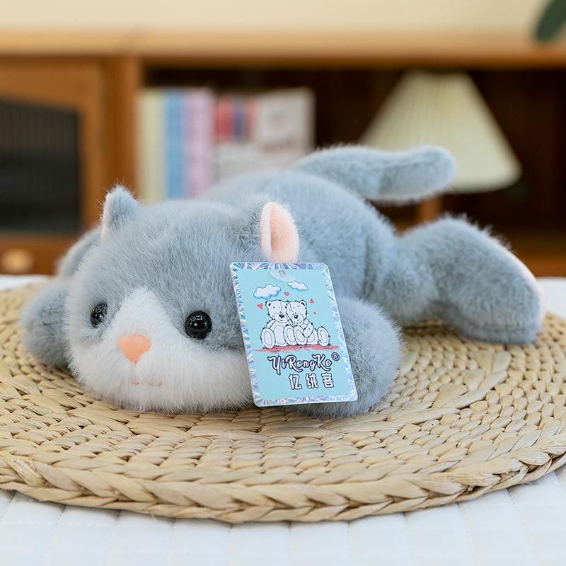 Fox Plush Toy Silver Fox Velvet Children's Birthday Gift Plush Doll Doll Pillow