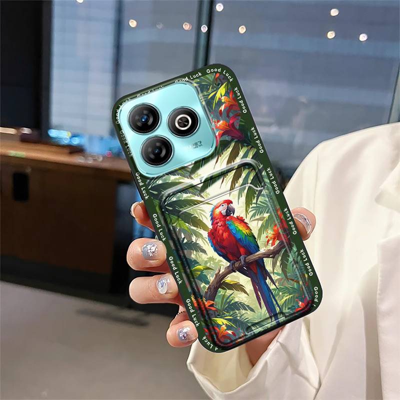 Shockproof Fashion Design Phone Case For ZTE Blade A75 4G/Z2359 Full Wrap Graffiti Durable Cover Anti-dust Back Cover