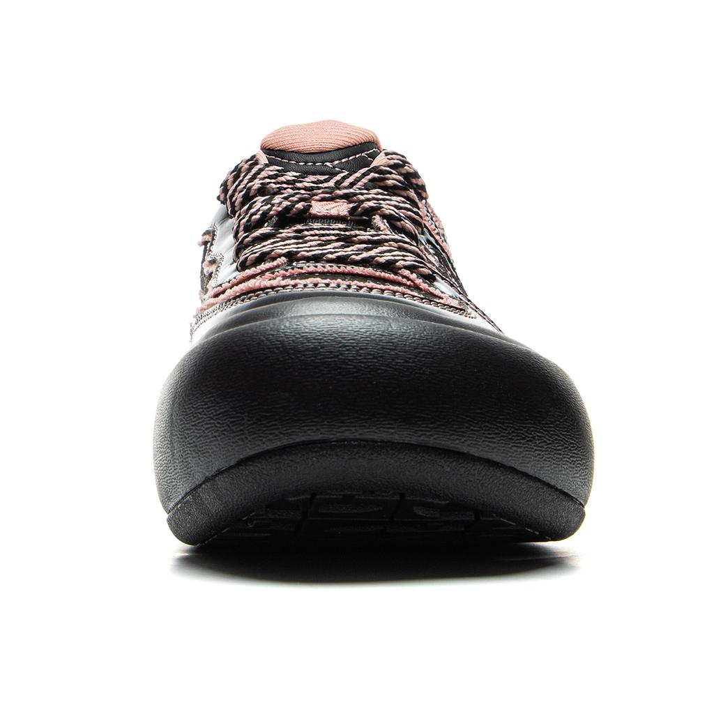 Li Ning Puff Platform Trendy Sports Shoes With Cushioning Low Top Women Sneakers Black Pink AZGV044-3