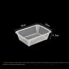SPSR Rectangular Plastic Drain Basket