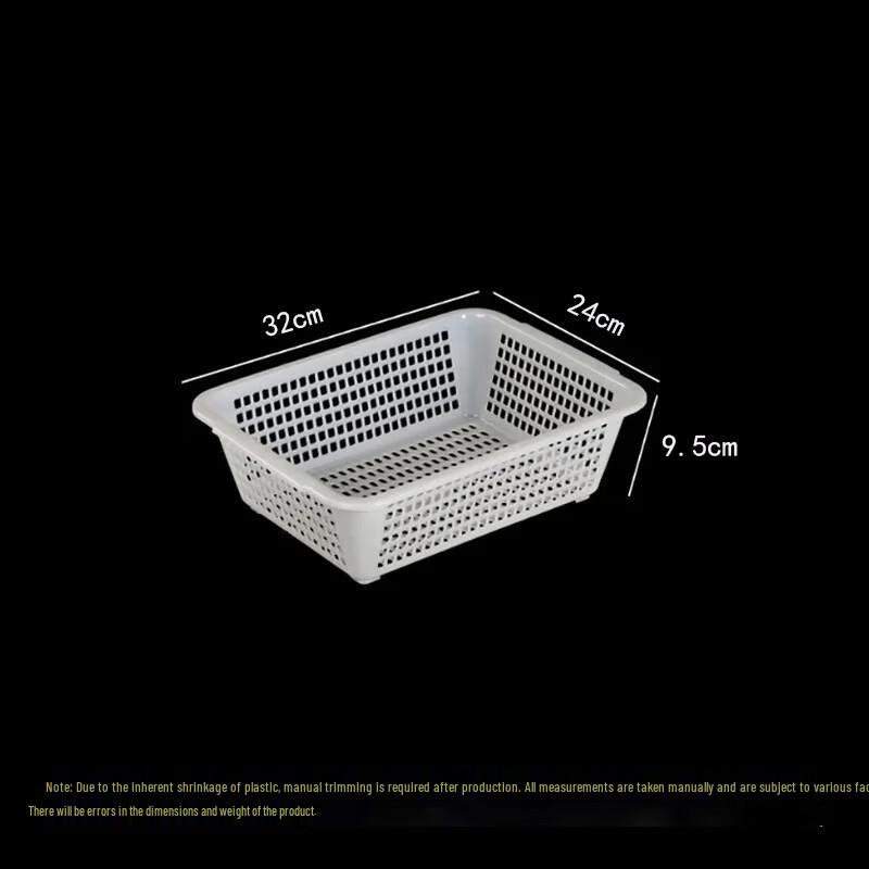 SPSR Rectangular Plastic Drain Basket