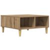 Artisan Oak Coffee Table 60 X 60 X 30 Cm Particleboard