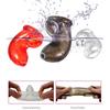 Soft Cages Chastity Male Cock Rings Sex Toys For Men Delay Time Scrotum Stretcher Small Chastity Device Intimate Goods