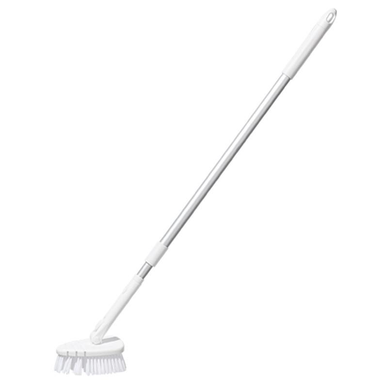Plastic Extendable Floor Brush For Bathroom Cleaning And Hard To Spaces Reach