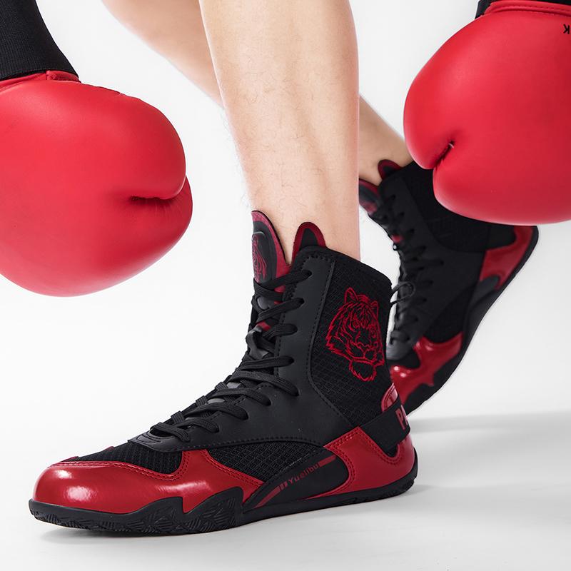 Męskie/damskie modne antypoślizgowe buty do walki bokserskiej męskie buty do jazdy konnej buty motocyklowe damskie buty do zawodów zapaśniczych