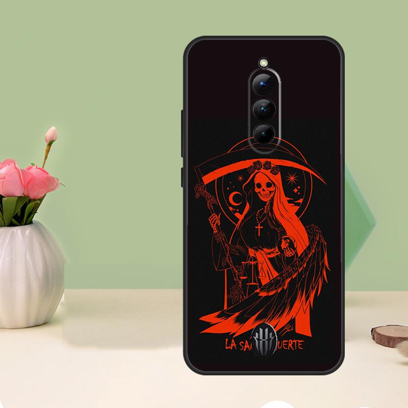 

Black Dark art la santa muerte Case For Nubia Red Magic 10 8 9 Pro Plus 6 7 6S 7S Pro 6R 5G RedMagic 8S 9S Pro Plus Cover Red Magic 6R