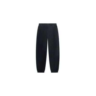 Li Ning Sports Lifestyle Series Letter Embroidery Knitted Long Pants Casual Pants Women Bottoms AKLSB38-4