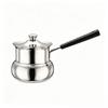 Thickened Stainless Steel Coffee & Tea Pot with Handle, for Turkish Coffee, Latte Art, Moka, & Hand Drip