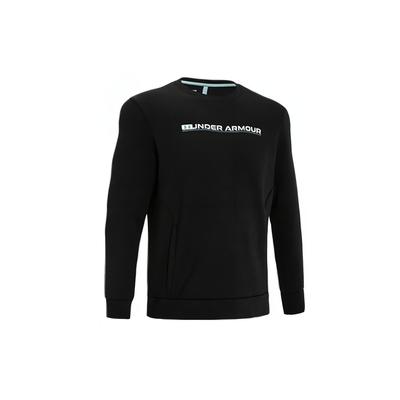 Summit Series Knit Crew Neck Training Sweatshirt Men Tops Black 1370417-001