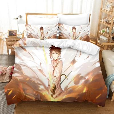 3D Print The AOTU Shijie AOTU World Bedding Set Double Twin King Duvet Cover Comforter Pillowcase Boys Girls Adults Bedroom