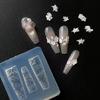 Professional Silicone Nail Mold Flower Accent Design Flexible Reusable Manicure Crafting Tool For Salon Home Use