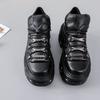 Fashion New Arrival Dark Gothic Dad Shoes | Heavy - Metal Punk Thick - Soled Women's Boots