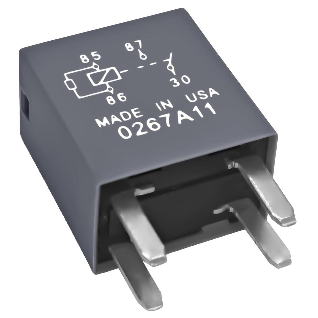 Relay 12088567 8567 (Pack of 2), High-Performance Automotive Relay 12088567 Compatible for Buick Cadillac Chevrolet GMC Pontiac Ecm Flashers Strater