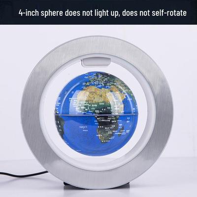 Globo Luminoso a Levitazione Magnetica Rotante da 4 Pollici con Design Costellazioni – Regalo Decorativo Creativo per la Casa