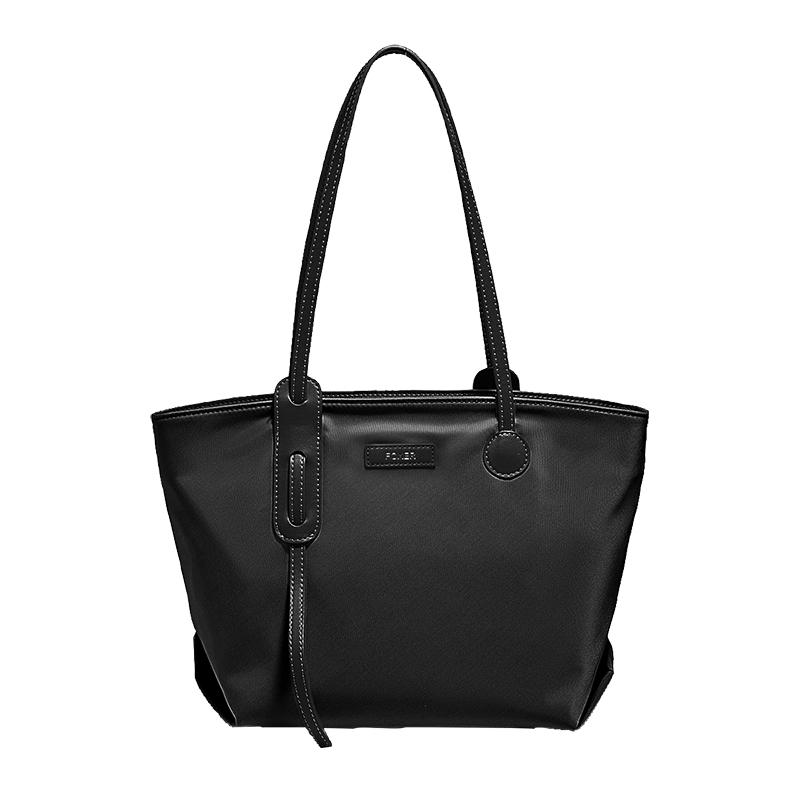 FOXER Women s Large Capacity Tote Bag Casual PU Leather Lady s Shoulder Bag Commute Travel Handbag All-match