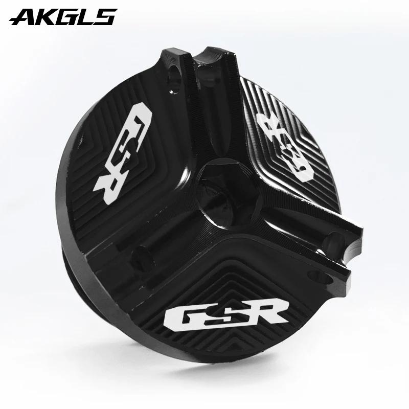 

Алюминиевая крышка маслозаливной горловины двигателя мотоцикла с ЧПУ, болт, крышка топливного бака, аксессуары для SUZUKI GSR400 GSR600 GSR750 GSR 400 600 750 gsr