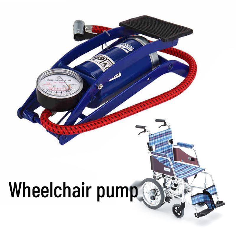 Portable Electric Foot-Operated Tire Inflator for Cars and Motorcycles