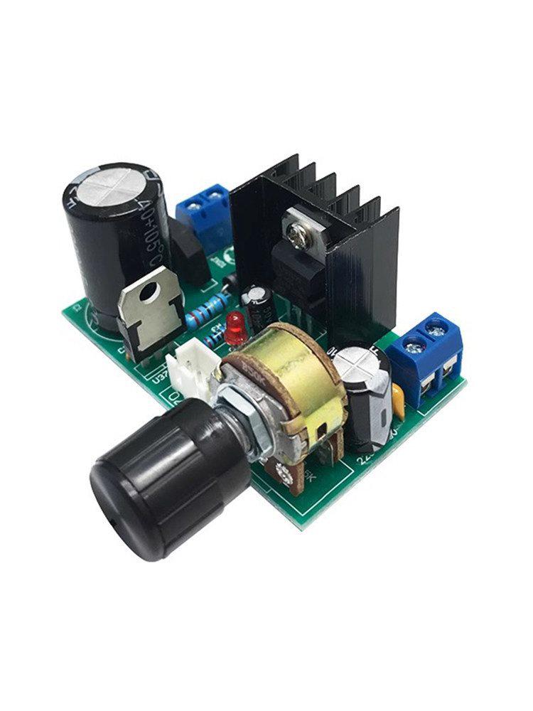 LM317 Adjustable Voltage Regulator Module 5-40V To 1.25-37V, Peak 1A DC Stabilized Power Supply Board.
