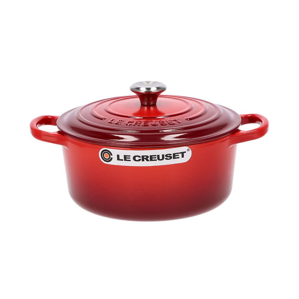 

Le Creuset SIGNATURE Signature Cocotte ronde 22см Cocotte ronde Вишневый горшок Новая жизнь [Le Creuset] Двуручный [Предмет] вишня