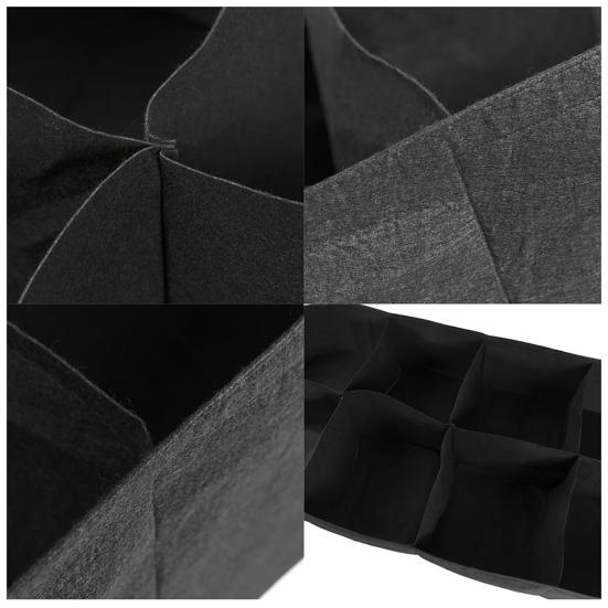 1/2Pcs Rectangle Plant Grow Bags Large Capacity No Assembly Required Outdoor Gardening Planting Container