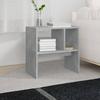 VidaXL Table d'appoint Gris béton 50x30x50 cm Aggloméré