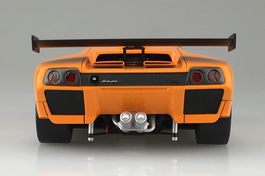 Aoshima Bunka Kyozaisha The Supercar Series Lamborghini Diablo GTR Plastic Model Molding Color 1/24 No.20 '99
