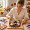 Halloween DIY Painting Set - Home Decoration Art Piece, Suitable as a Small Gift for Holiday Parties