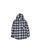 DOUBLE JD Check Shirt Hoodie