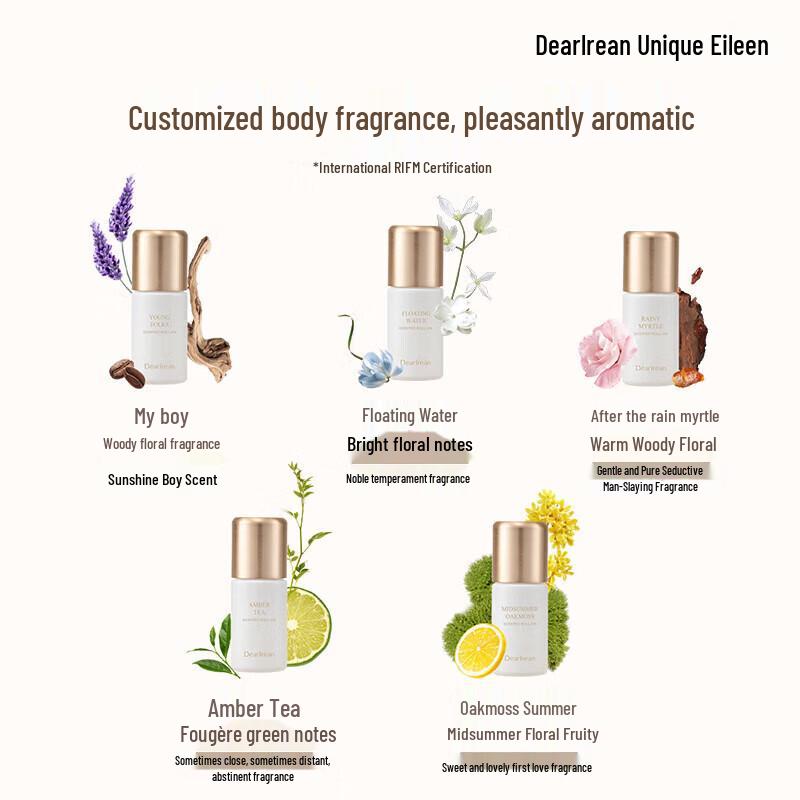 Unique Irene Post-Rain Myrtle Roll-on Antiperspirant